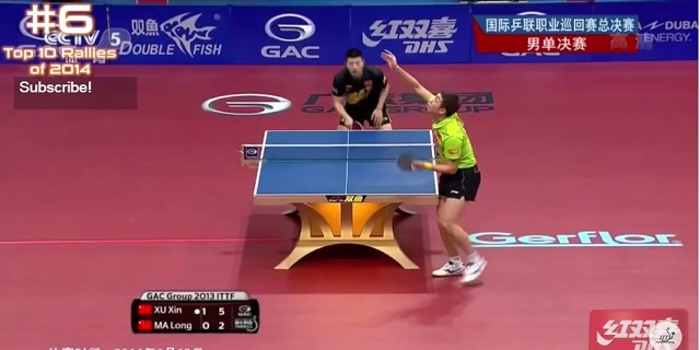 DHS Top 10 - The Best Table Tennis Rallies of 2014