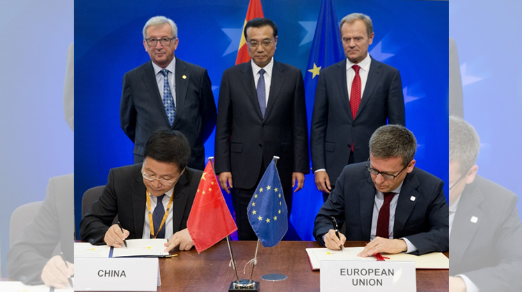 中國積極拓展與歐盟經貿外交  
