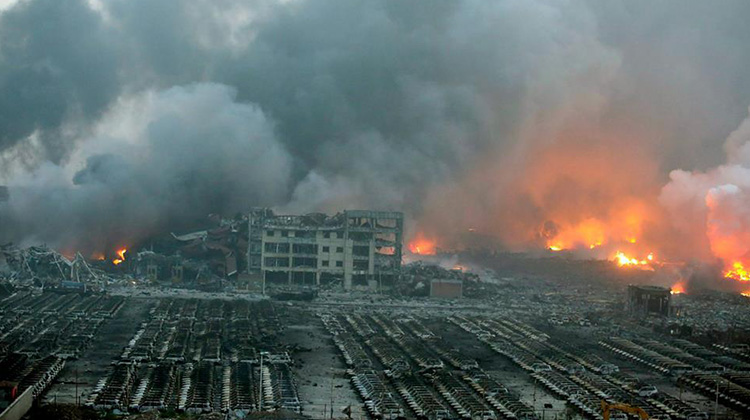 （更新）相當於21噸黃色炸藥威力！天津倉庫爆炸造成44人死亡、500多人受傷
