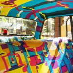 印度孟買小黃化身為行動藝術車