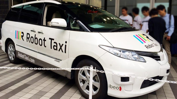 計程車上沒有穩將…日本即將開始無人計程車實驗計畫