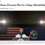 美國學費高漲 歐巴馬推「兩年社區大學免費讀」