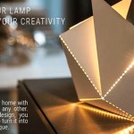 開啟想像力，親手摺一盞自己的燈 Folding Lamp