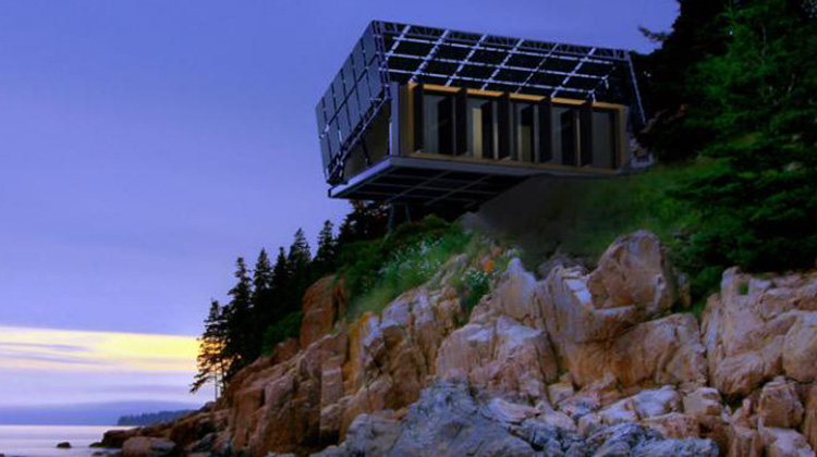 毫不浪費太陽能！這棟隨陽光轉動的「追日屋」，能產生房子所需5倍電力