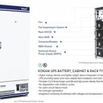 Kokam推出新的K-UPS系列鋰離子大功率不間斷電源電池架