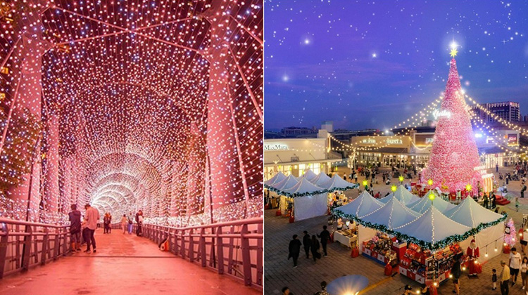 【彷彿在星空中散步】夢幻星橋、飄雪市集…… 特搜全台 4 大「聖誕燈景」，享受濃厚聖誕氣息
