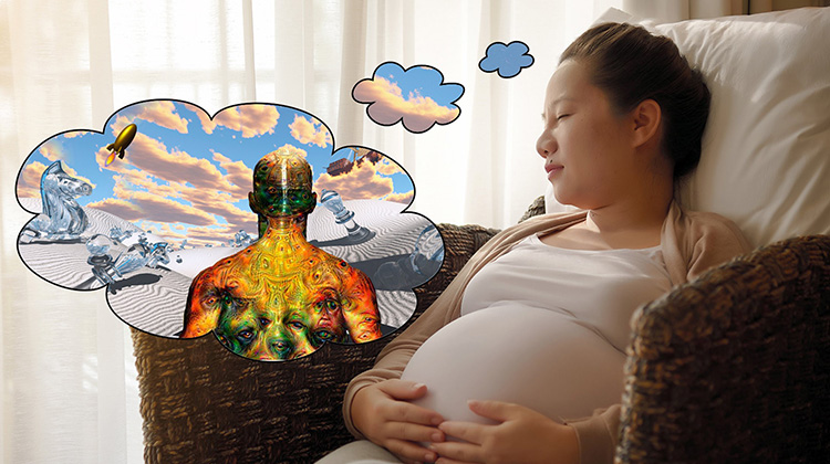 為何懷孕會讓媽媽們做奇怪的夢？