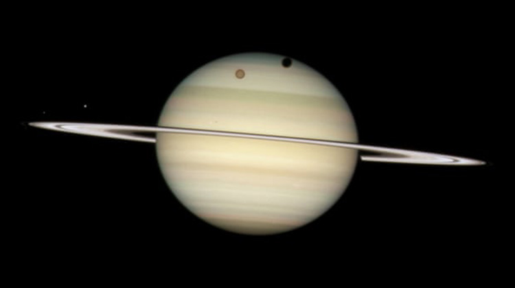 土星成為太陽系中衛星最多的行星