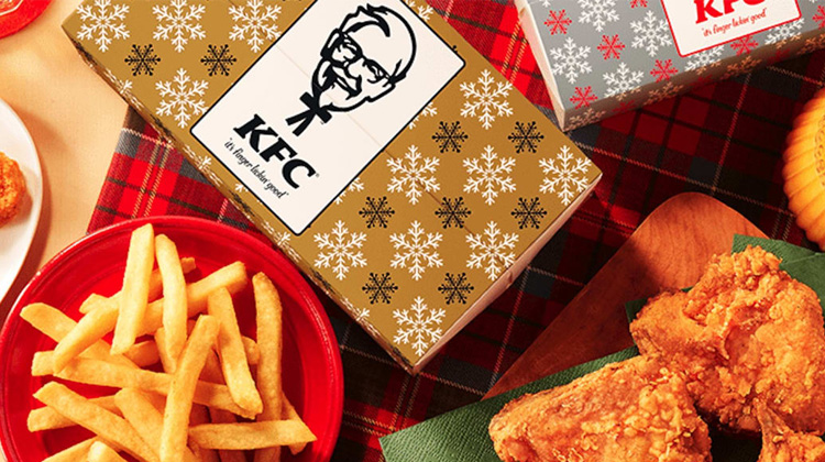 日本人慶祝聖誕節的方式  吃肯德基