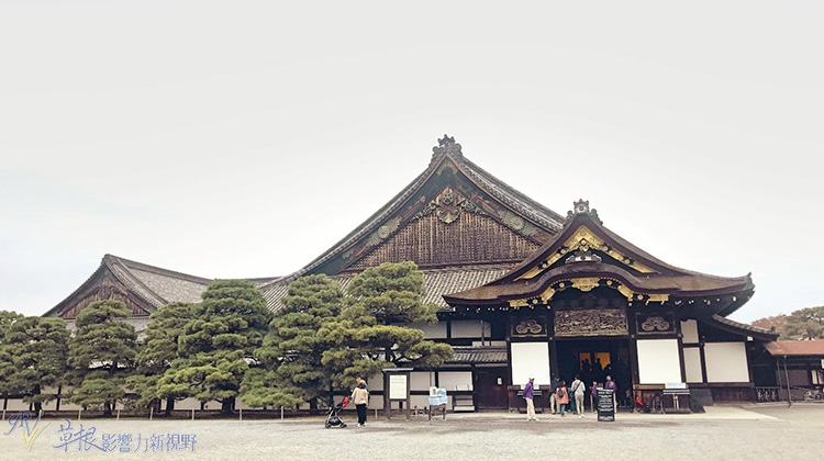 京都秋景：大政奉還的二條城