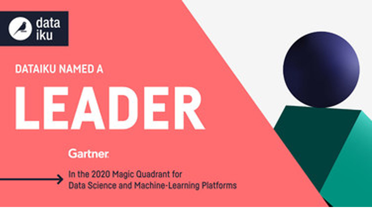 Dataiku在《高德納2020年數據科學和機器學習平台魔力象限》報告中入選領導者象限