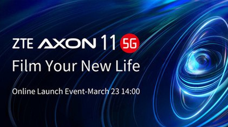 中興通訊將於3月23日推出新款智能手機Axon 11 5G