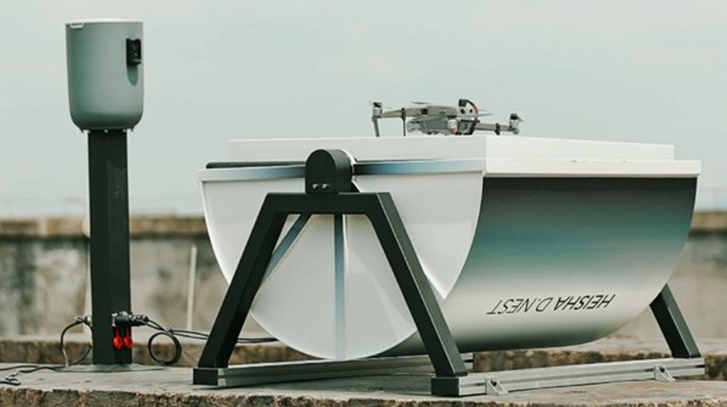 黑砂發佈最新的先進無人機機場D.NEST