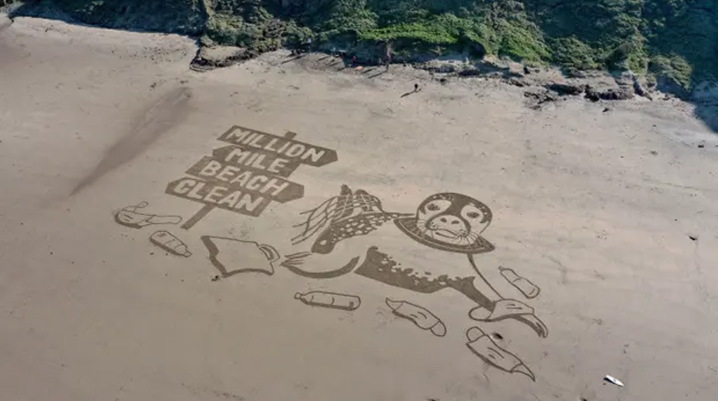 英環保團體發起百萬哩海灘清潔計劃
