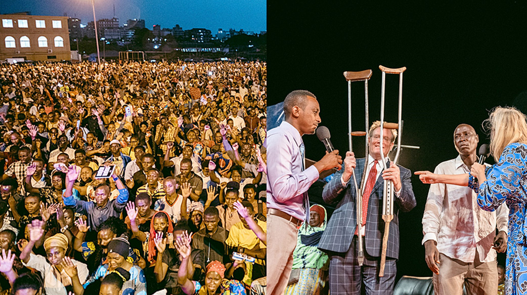 瘸腿行走、瞎眼得見，「數不完」的神蹟正在發生！ 東非無數人聚集讚美神、21萬人決志