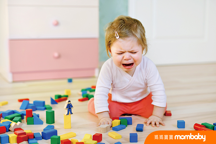 Upset,Crying,Baby,Girl,With,Educational,Toys.,Sad,Tired,Or