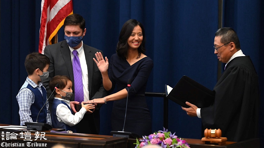 波士頓200年來首位台裔女市長就職！ 吳弭克服萬難故事激勵人心