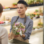 超級市場為何要賣花
