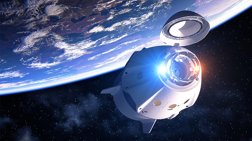 美國人 宇航員 藍色 宇宙 船員 龍 土 勘探 飛行 未來 星系 孵化 插圖 國際的 發射 光 使命 開 軌道 地球 私人 火箭 衛星 科學 船 穿梭 側 太陽的 空間 飛船 站 太陽 日出 技術 運輸 二 宇宙 版本