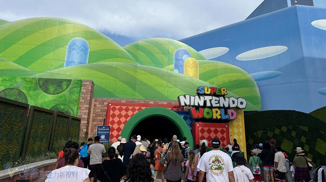 洛杉磯環球影城新開張的超級任天堂世界Super Nintendo World