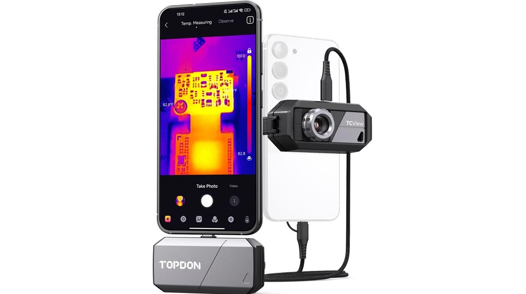 TOPDON推出配備9mm可調鏡頭、採用最新技術的熱成像攝像機