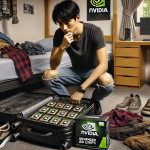 【行李箱打開有 6 塊 NVIDIA 晶片】中國留學生幫運 AI 晶片賺外快，地下市場有多狂？