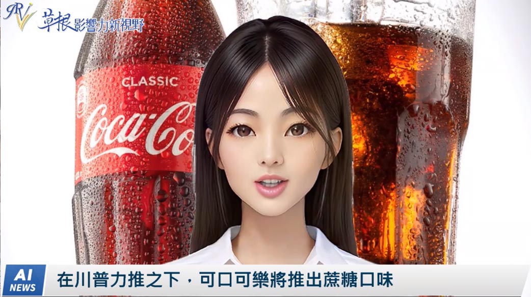 《AI播報》在川普力推之下，可口可樂將推出蔗糖口味