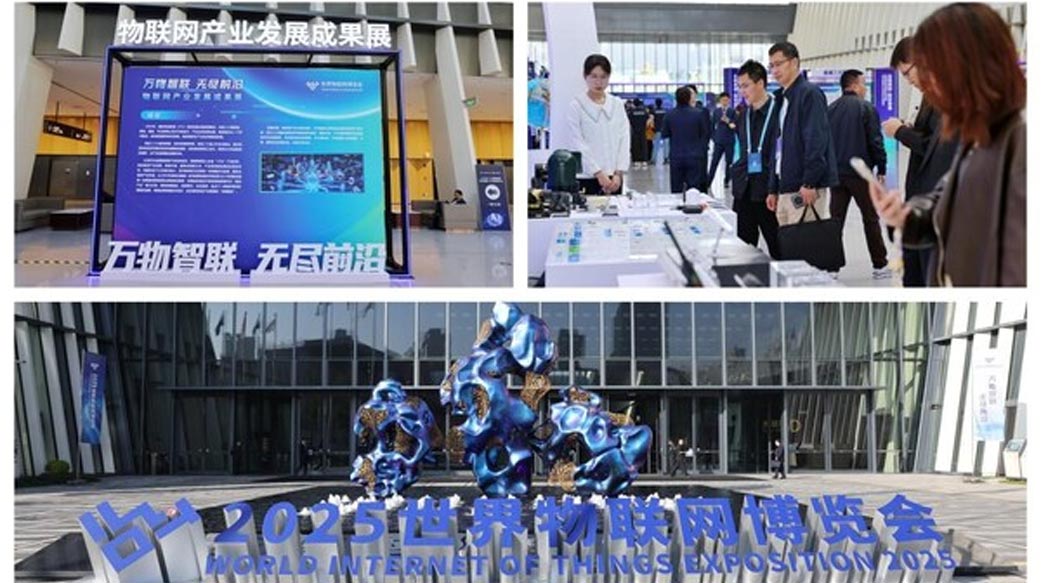 萬物智聯 無盡前沿：2025世界物聯網博覽會在無錫開幕
