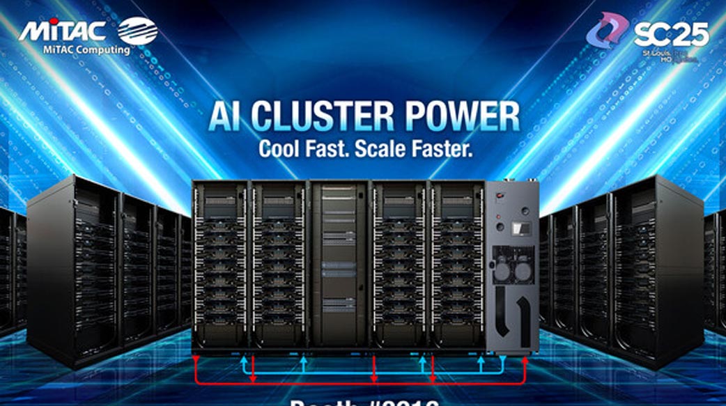 神雲科技將在 Supercomputing 2025 亮相高階 AI 叢集與液冷解決方案