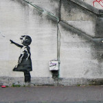 知名班克斯簽名版畫被盜