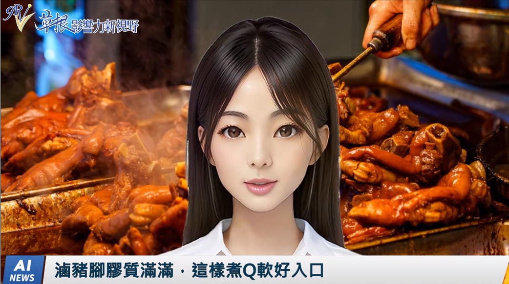 《AI播報》滷豬腳膠質滿滿，這樣煮Q軟好入口