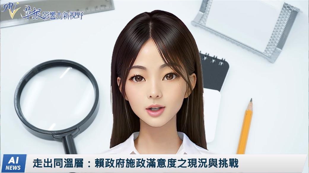 《AI播報》走出同溫層：賴政府施政滿意度之現況與挑戰