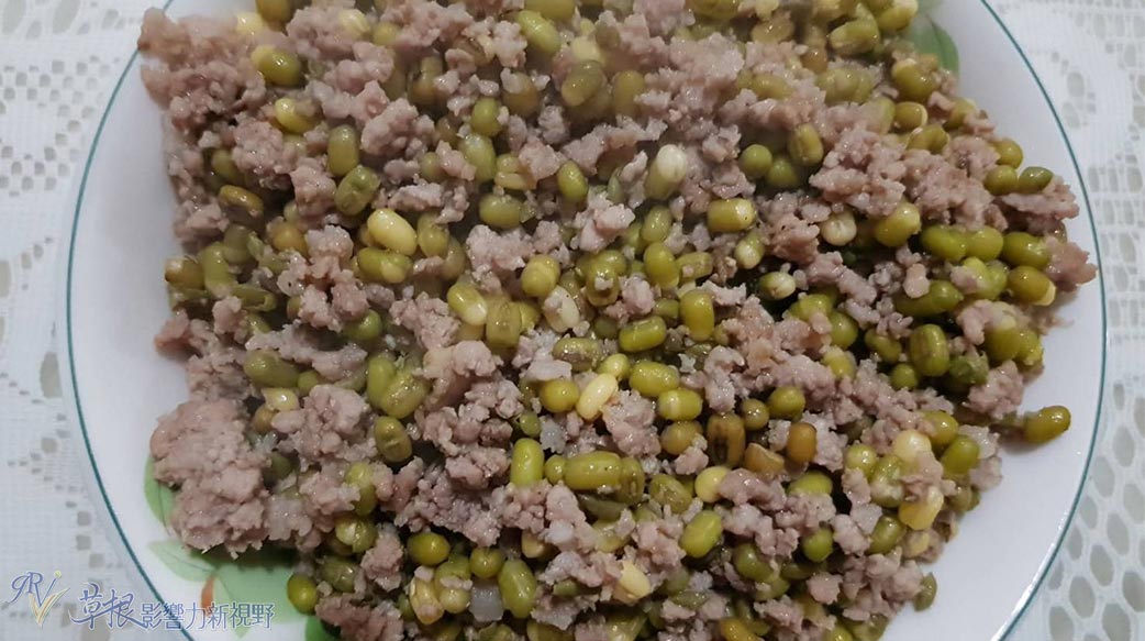 獻給母親好滋味－萌芽綠豆炒絞肉