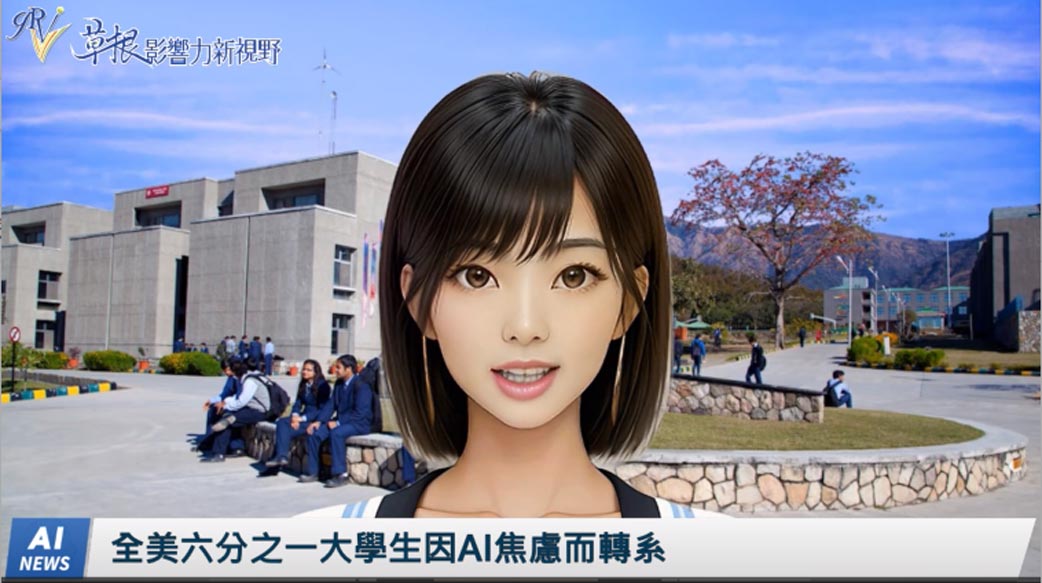 《AI播報》全美六分之一大學生因AI焦慮而轉系