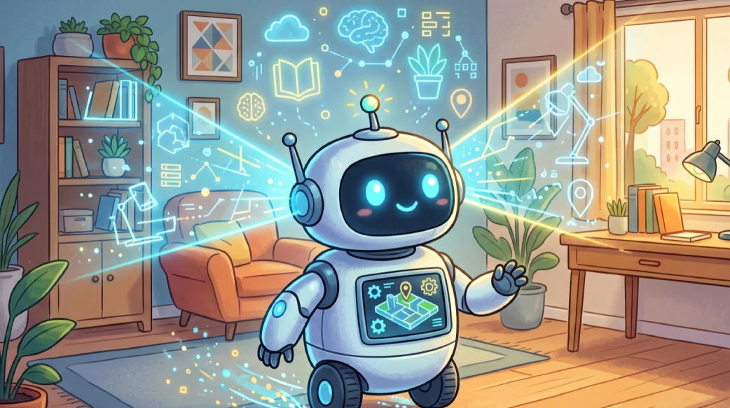 治好 AI 機器人「下班失憶症」，MIT DAAAM 技術讓機器人記住它去過的每個地方