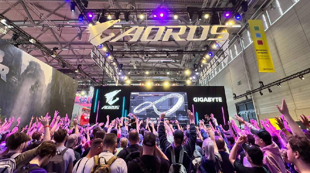 技嘉 AORUS INFINITY 亮相 Gamescom 2026 沉浸式電競體驗獲玩家熱烈迴響