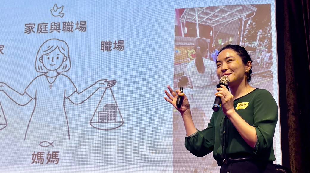 從工作至上到「帶著耶穌去上班」　兒科醫師陳映廷把醫院化為祝福的禾場